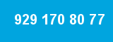 929 170 80 77 929 170 80 77